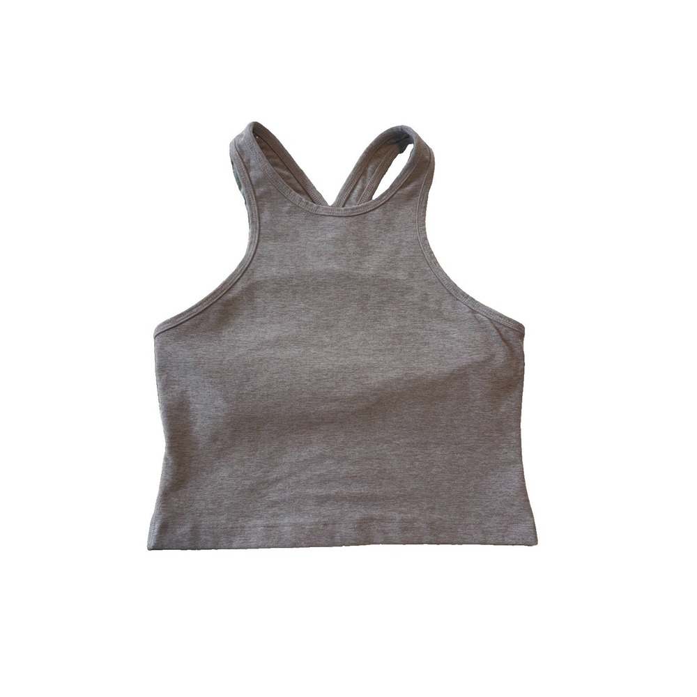 Beyond Yoga Spacedye Twist-Through Cropped Tank Top Womens Size S Small Pink